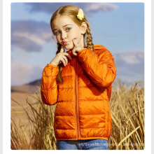 Hot Sale Ultra light Windproof Soft Casual Kids White Duck Down Jackets